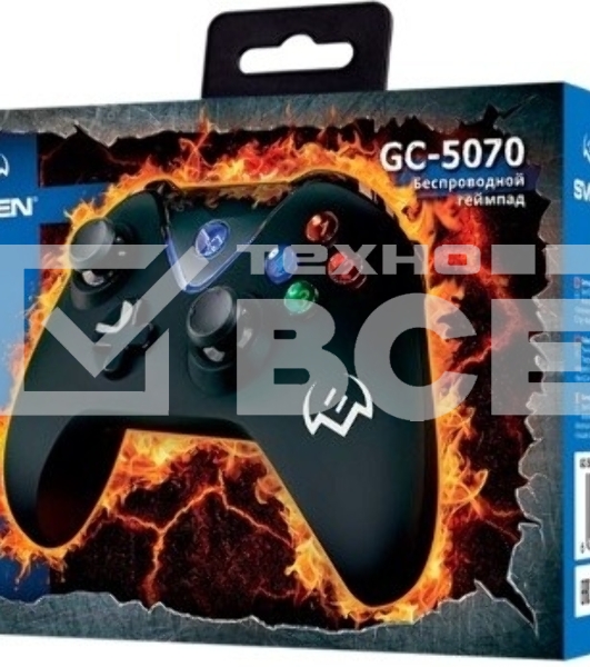 Геймпад Sven GC-5070 черный беспроводной