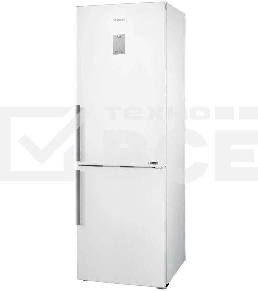Холодильник Samsung RB33J3515WW/EF белый двухкамерный 231/108л морозилка снизу, No Frost