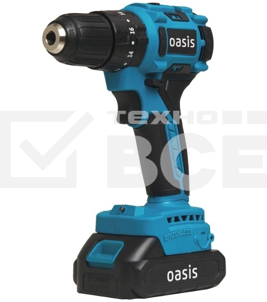 Шуруповерт Oasis ASU-12A (Ударный, Бесщеточный)