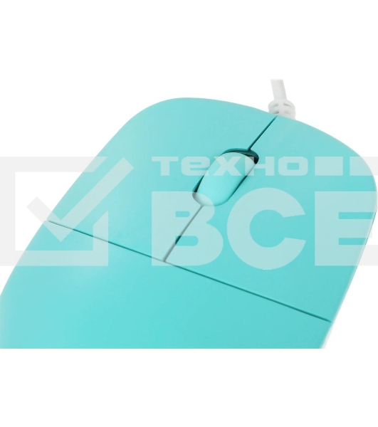 Мышь проводная Defender Azora MB-241 голубой, 1200 dpi, USB, кнопки - 3