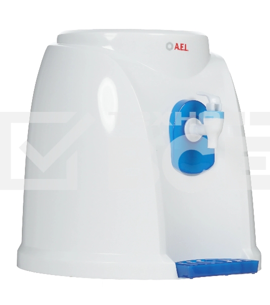 Кулер водораздатчик БЕЗ НАГРЕВА И ОХЛАЖДЕНИЯ, AEL T-AEL-102, настольный, 1 кран, белый, 00235