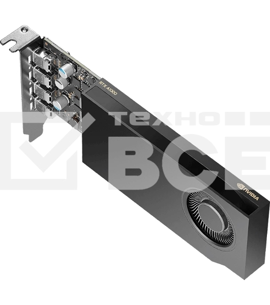 Видеокарта NVIDIA RTX A1000 PCIe 8Gb GDDR6 BOX Pack 900-5G172-2580-000
