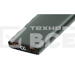 Портативный аккумулятор OLMIO QL-10, 10000mAh, 22.5W, QuickCharge3.0/PowerDelivery, LCD, серый, фото2