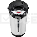 Термопот Aresa AR-4001 '230 В, 50 Гц, 650 Вт, Объем: 3 л Мощность: 650 Вт, Материал корпуса: нержавеющая сталь Материал колбы: нержавеющая сталь Закрытый нагревательный элемент Механическая помпа Поддержание температуры Индикатор уровня воды Индикация режима работы Электронное управление Длина шнура: 1 м 2 температурных режима Блокировка крышки Автоматическое отключение при закипании Защита от перегрева и включения без воды Съемная крышка Съемный шнур Ручка для переноски', фото4