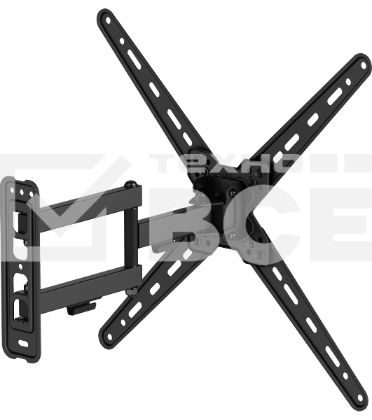 Кронштейн для телевизора Ultramounts UM958 черный 13'-55' макс.25кг настенный поворот и наклон