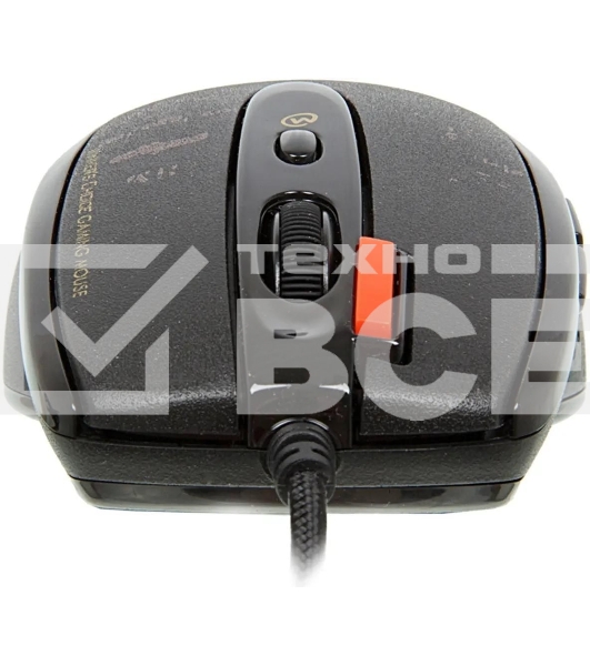 Мышь проводная A4Tech F5 черный, 3000 dpi, USB, кнопки - 7