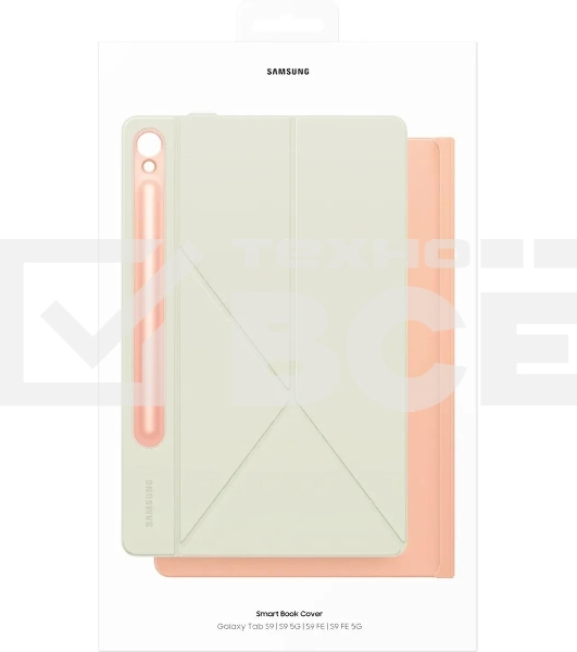 Чехол Samsung для Samsung Galaxy Tab S9/S9 FE EF-BX710POEGRU поликарбонат/полиуретан оранжевый