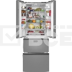 Холодильник Maunfeld MFF180NFSE01 нержавеющая сталь трехкамерный 224/113л морозилка снизу, No Frost, фото17