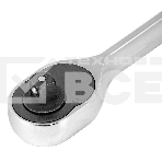 Ключ-трещотка Сибртех 3/8', 45 зубьев, с быстрым сбросом, CrV, хром, фото3