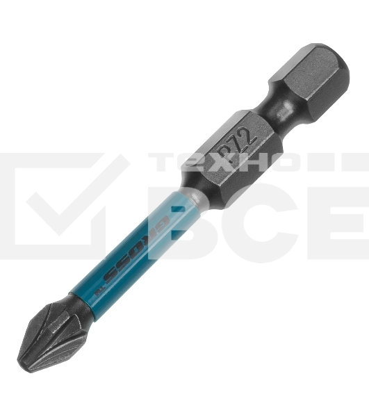 Набор бит Gross торсионных PZ2x50 мм, для ударных шуруповертов, отрывн., 10 шт.