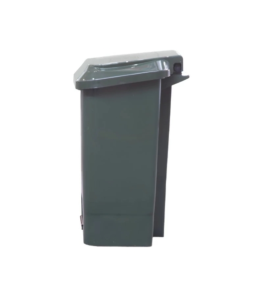 Мусорный контейнер полимерный ТАРА.РУ МКТ 30 зеленый 30л., в комплекте, с педалью, с пакетодерж. 36517