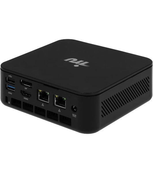 Неттоп IRU Planio 325 Ryzen 5 3500U (2.1) 16Gb SSD512Gb Vega 8 Windows 11 Pro GbitEth WiFi BT 65W черный (RUS) (2180269)