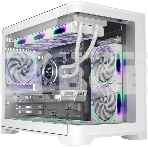 Корпус 1STPLAYER UVIEW UV6 White / mATX / UV6-WH, фото 1
