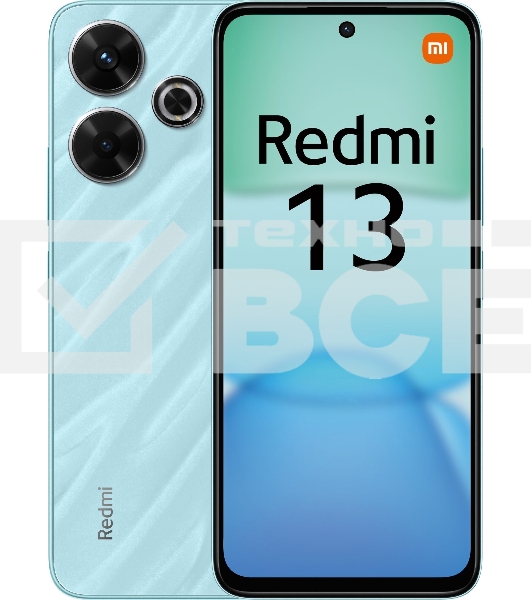 Смартфон Xiaomi Redmi 13, 6/128Gb, голубой