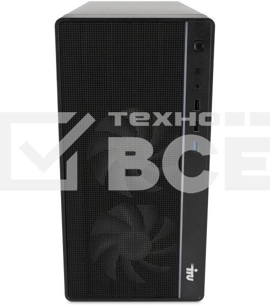 Компьютер IRU Game 510H6SEA MT i5 12400F (2.5) 16Gb SSD512Gb RTX3060 12Gb Free DOS GbitEth 500W, черный (2023160)