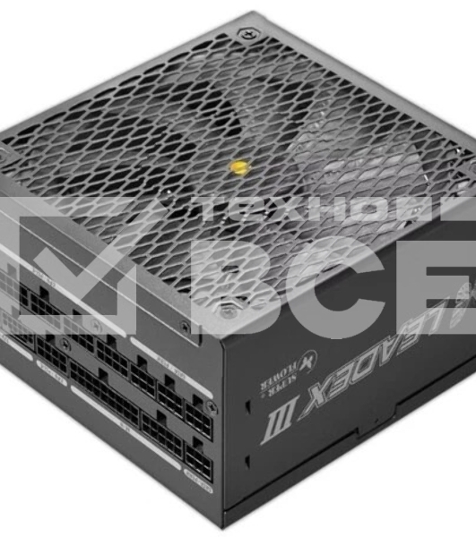 Блок питания Super Flower Power Supply Leadex III Gold, 1000 Ватт, 1000W, ATX 3.1, 140mm, 8xSATA, 4xPCI-E(6+2), 1x12VHPWR(12+4), APFC, 80+ Gold, Full Modular