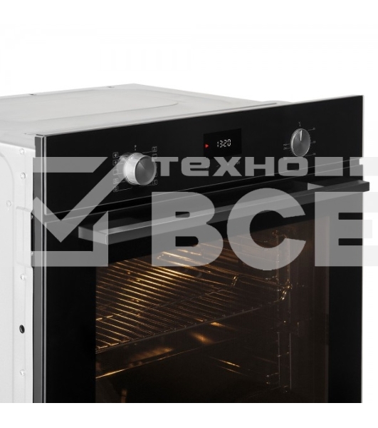 Духовой шкаф электрический Zigmund & Shtain E 156 B чёрный