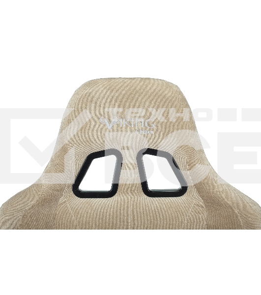 Кресло игровое Бюрократ VIKING KNIGHT LT21 FABRIC песочный крестовина металл/пластик