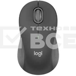 Мышь беспроводная Logitech M550 темно-серый/серый, 4000 dpi, радиоканал, Bluetooth, USB, кнопки - 3