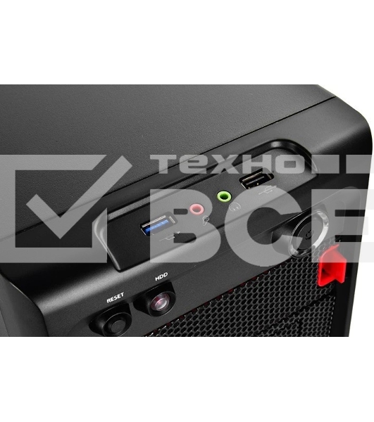 Компьютерный корпус Deepcool SMARTER, mATX/mini-ITX, без БП, 1x USB 3.0, 1x USB 2.0.