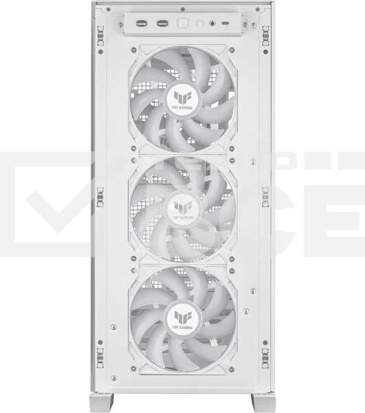 Компьютерный корпус ASUS TUF GAMING GT302 TG ARGb белый/GT302/ARGb FANS/WHT (90DC00I3-B19000)