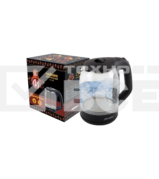 Чайник электрический Матрена MA-006 стекло черный