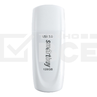 Флешка USB 2.0 Smartbuy 128Gb Scout белый