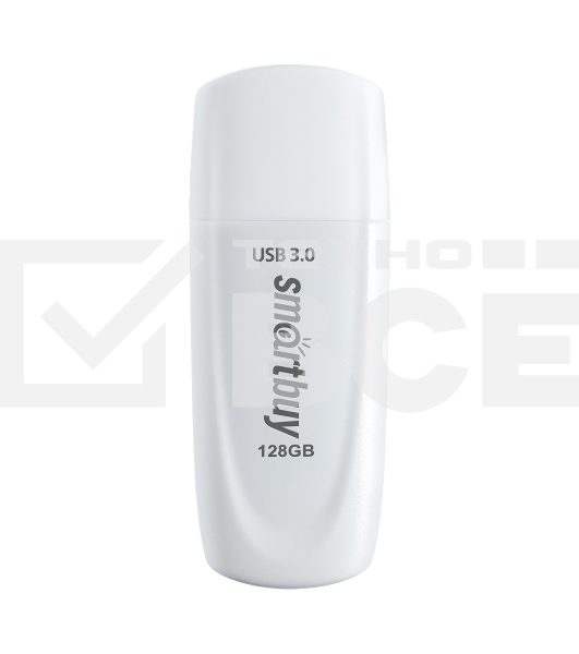 Флешка USB 2.0 Smartbuy 128Gb Scout белый