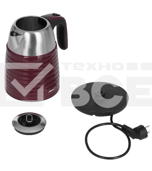 Чайник электрический Atlanta ATH-2445 bordo