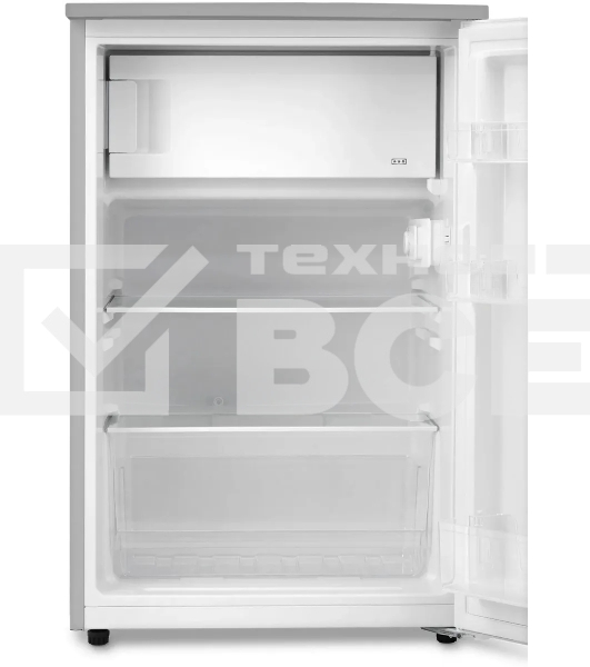 Холодильник Hyundai CO15051A серебристый однокамерный 101/14л морозилка сверху