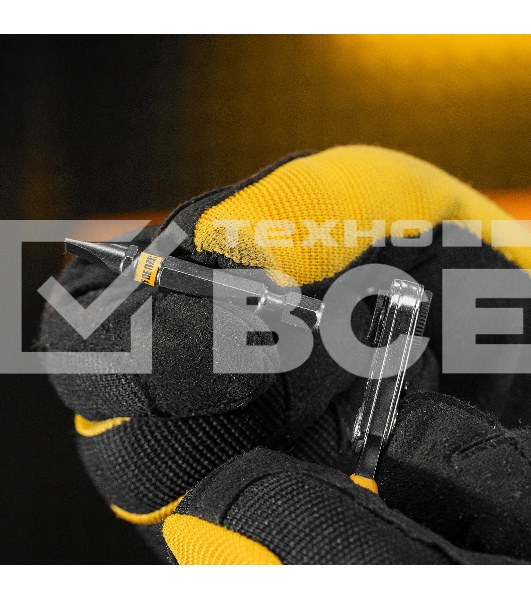 Набор бит Denzel SL6,0х50, сталь S2, шестигранный профиль, 10 шт.