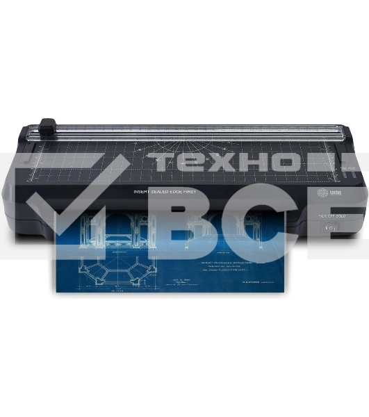 Ламинатор Cactus CS-LAB-F1 черный A4 (70-125мкм) 25 см/мин (2 вал.) хол. лам. лам. фото