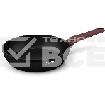 Сковорода Rondell Bojole RDA-2025 круглая 28см покрытие: Xylan Plus ручка несъемная (без крышки) черный, фото 1