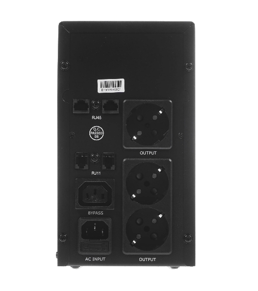Источник бесперебойного питания Crown CMU-SP800EURO USB/800 ВА\480 Вт/1 х IEC 320 C13 (компьютерная), 3 х CEE 7 (евророзетка)