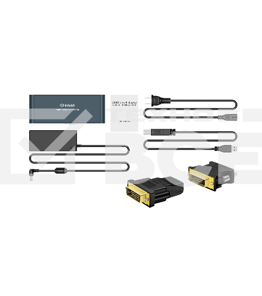 Распределитель Infobit iTrans OCS 131 13 подключений через 1 кабель USB