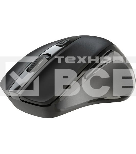 Мышь беспроводная Defender Prime MB-053 черный, 1600 dpi, радиоканал, USB, кнопки - 6