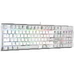 Клавиатура A4Tech Fstyler FS100 Neon проводная, USB, серый/белый, фото3