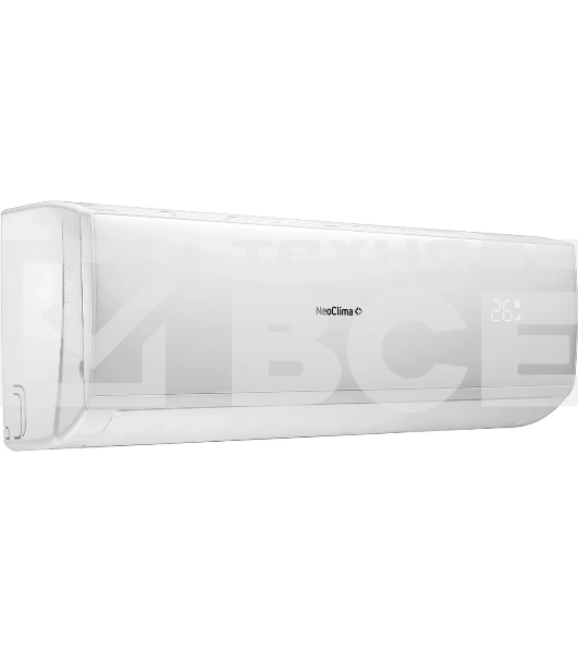 Кондиционер сплит-система настенного типа NeoClima NS/NU-HAL12F 12000 BTU, 35 м², 31/42 дБ, охлаждение, обогрев, осушение, белый (2 коробки)