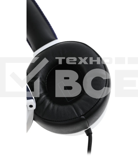 Наушники с микрофоном A4Tech Bloody M590i синий/белый 1м мониторные USB оголовье (M590I SPORTS NAVY)