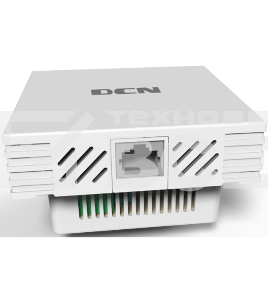 Точка доступа Yunke DCN new generation wifi6 in-wall AP, dual-band and total 4 spatial streams, 802.11a/b/g/n/ac/ax supported(2.4GHz:22, 5GHz 22), , fat/fit, Support 1 ports 100M/1000M Base-T downlink ports, support 1 port Giga uplink port, default no pow