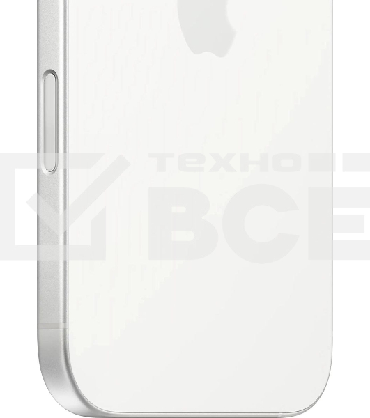 Смартфон Apple iPhone 16, 8/128Gb, белый