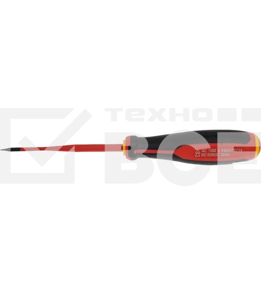 Отвертка трехгранная изолированная Milwaukee VDE SL 0.6X3.5X100 (4932478714)