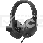 Наушники с микрофоном A4Tech Fstyler FH280U черный 2м мониторные USB оголовье, фото 1