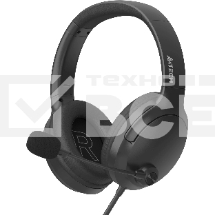 Наушники с микрофоном A4Tech Fstyler FH280U черный 2м мониторные USB оголовье