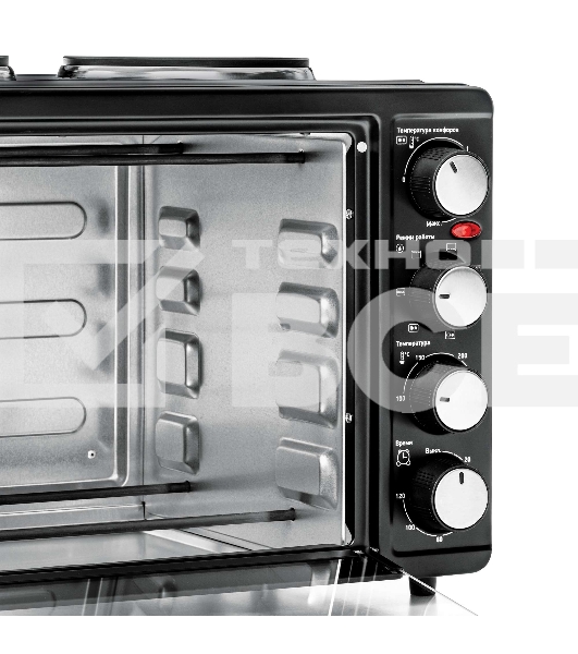 Мини-печь BBK OE3071M-2P чёрный
