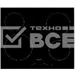 Электрическая варочная поверхность Hotpoint HR 6T1 C, независимая, черный, фото 1