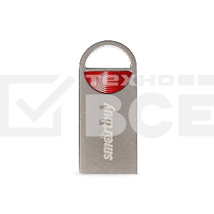 Флешка USB Smartbuy R/W (SB016 GbMC8) UFD 2.0 016 Gb,MC8 Metal красный