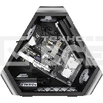 Компьютерный корпус JONSBO TR03-G Silver без БП, боковая панель из закаленного стекла, mini-ITX, micro-ATX, ATX, серебристый, фото13