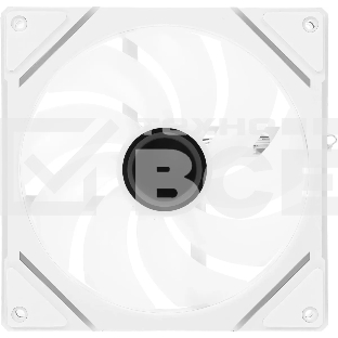 Вентилятор для корпуса Accord ACC-YF14 ARGb 140х140x25 белый 4-pin (ACC-YF14 ARGb белый) brown box