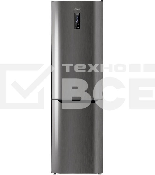 Холодильник Atlant XM 4624-179 ND антрацит двухкамерный 235/94л морозилка снизу, No Frost